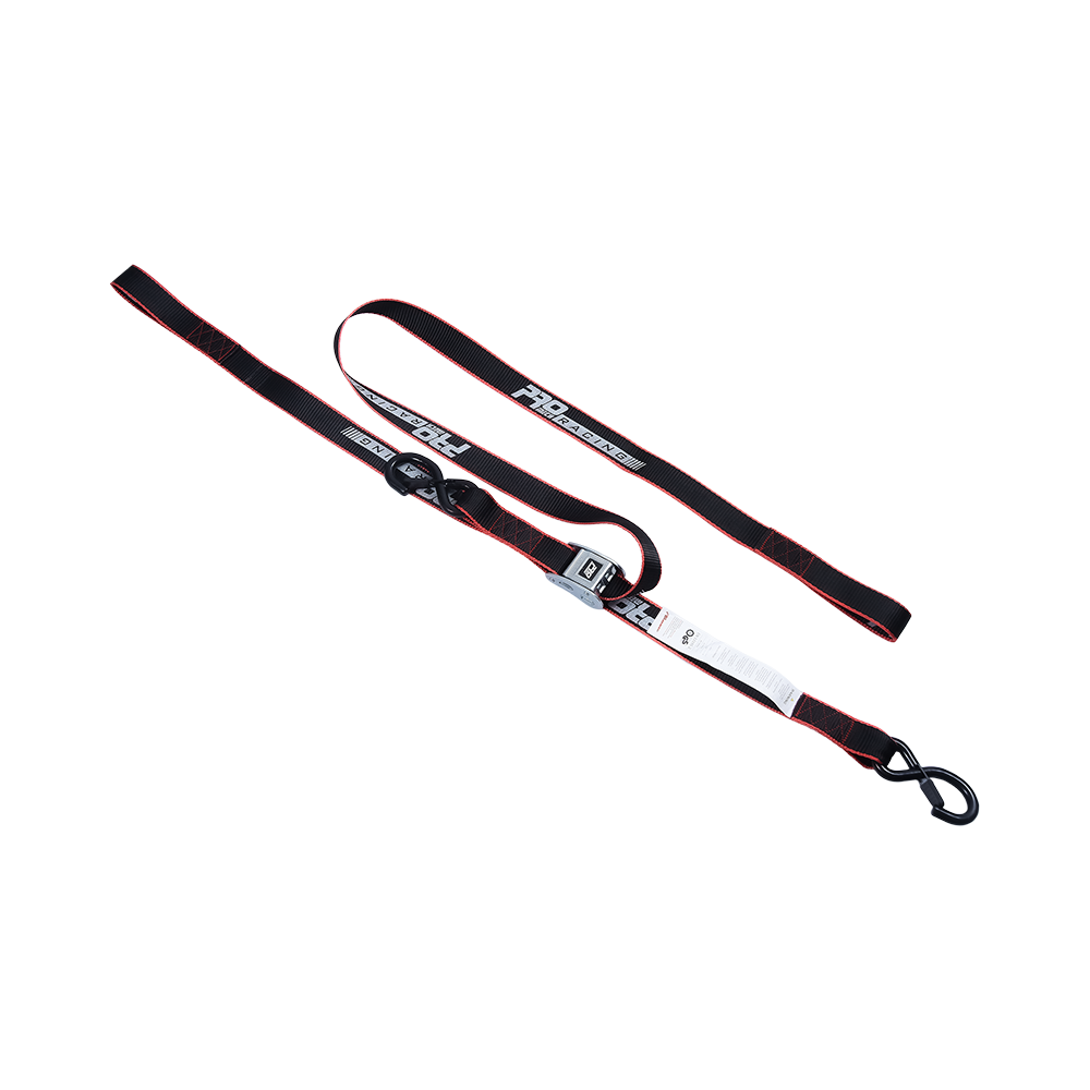 Anpassningsbar Slitstark Motorcykel Cam Spänne Bindningsrem med Safety S Hook Anpassningsbar Slitstark Motorcykel Cam Spänne Bindningsrem med Safety S Hook