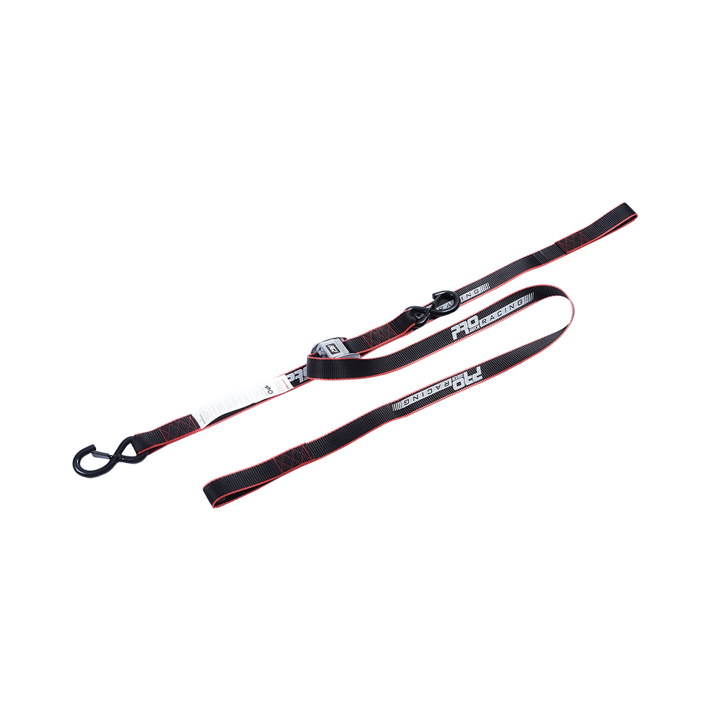 Anpassningsbar Slitstark Motorcykel Cam Spänne Bindningsrem med Safety S Hook