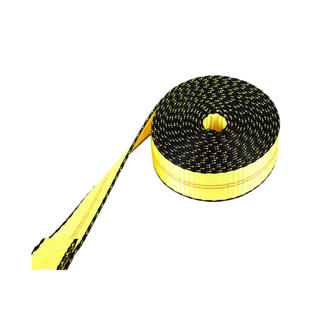 2' X 30' Heavy Duty släpvinschrem med platt krok