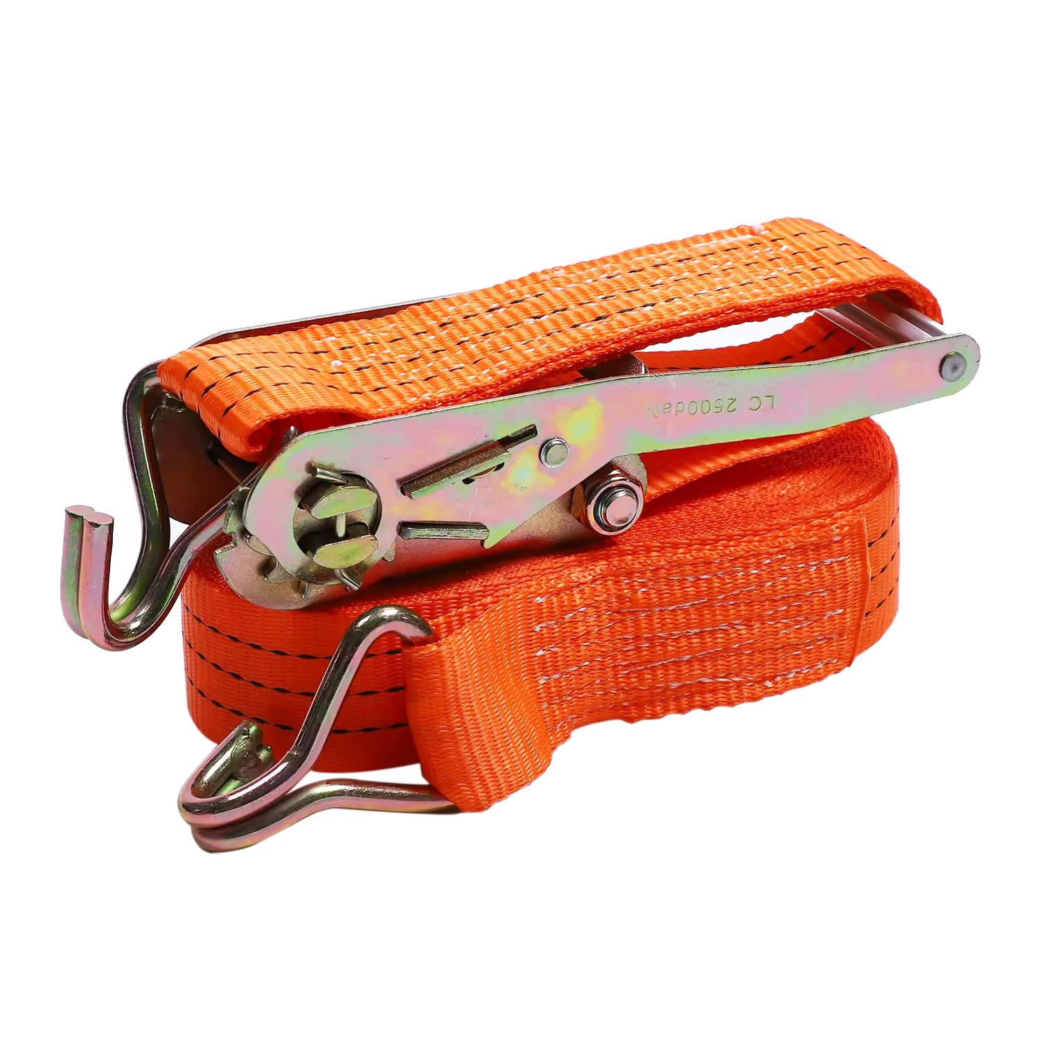 38 mm 3t Colorer Zink Standard Handtag Ratchet Cargo Surrningsrem