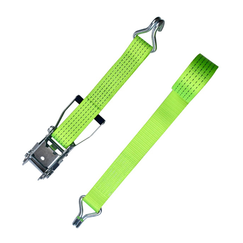 50 mm 5000 kg vit zink plasthandtag spärrrem med klokrokar