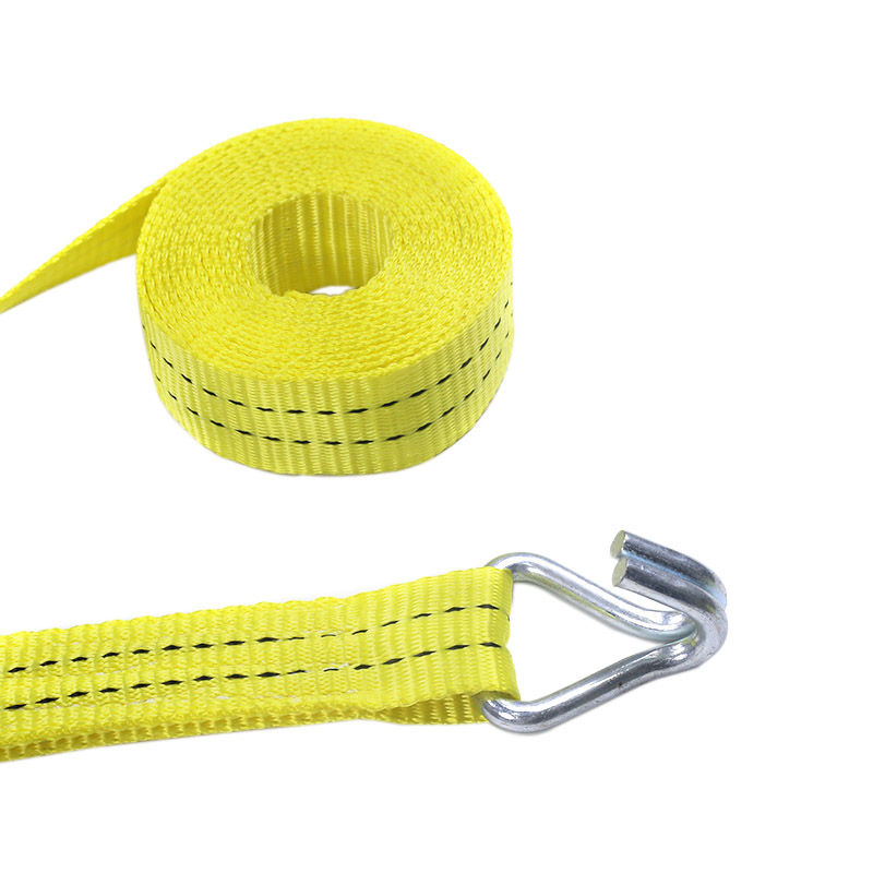 35 mm 2t gummibelagda spärrremmar för lasttransport