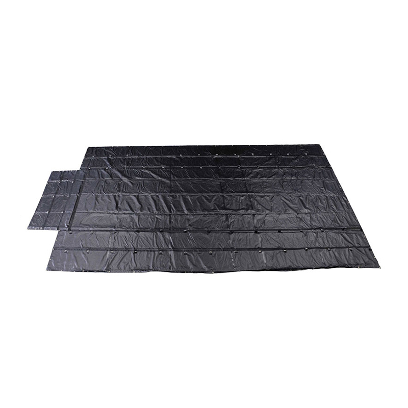 Det högpresterande täckmaterialet specifikt Heavy Duty Lumber Black Tarp Det högpresterande täckmaterialet specifikt Heavy Duty Lumber Black Tarp