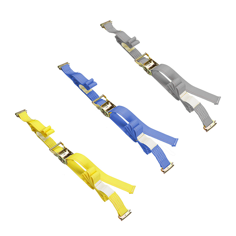 4-pack 5FT galvaniserade skenor spärrremmar E-spårsats 4-pack 5FT galvaniserade skenor spärrremmar E-spårsats