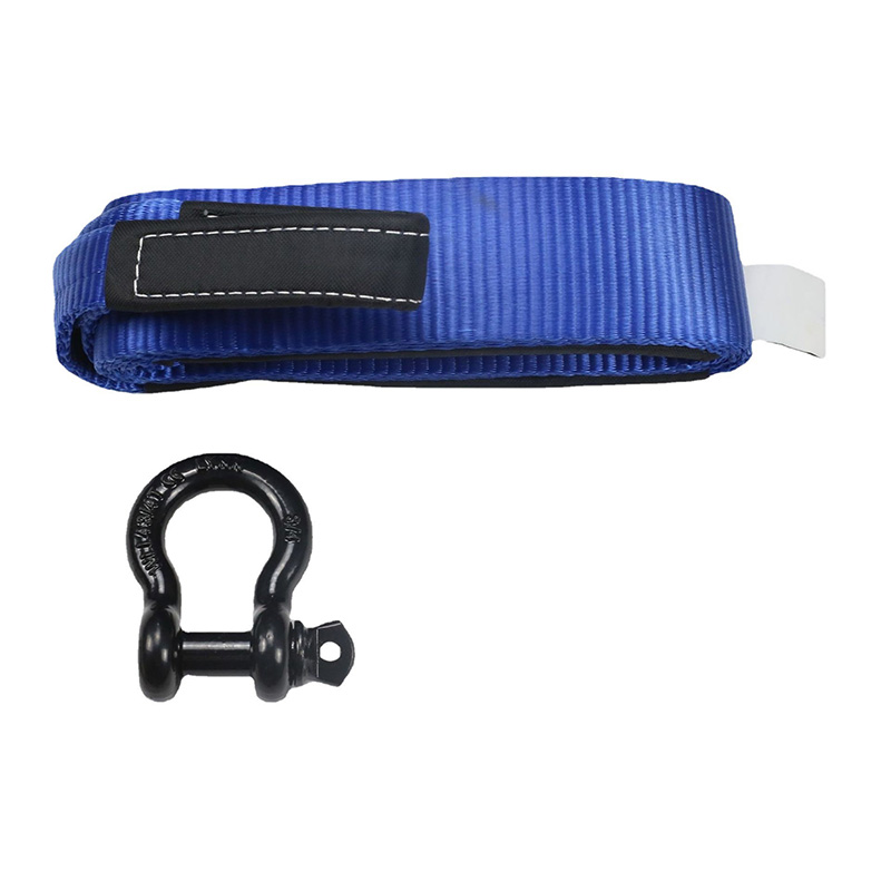 Dragbanden D Shackle Blue