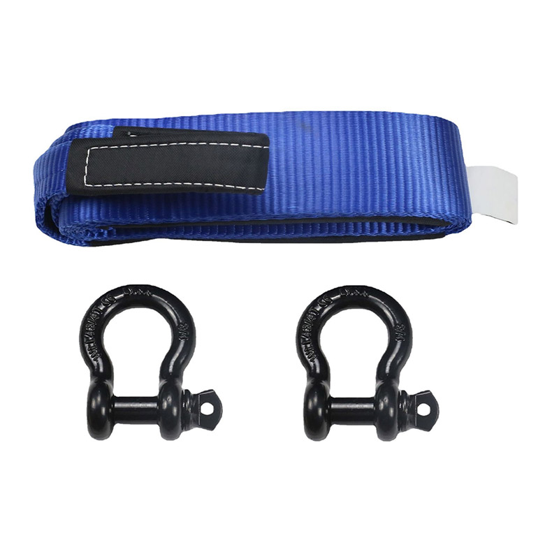 Dragbanden D Shackle Blue